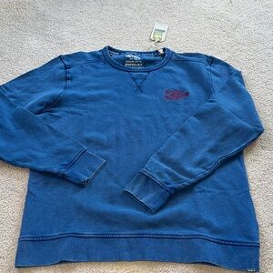 Fat face crewneck sweatshirt with embroidered lobster